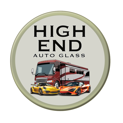 High End Auto glass Logo